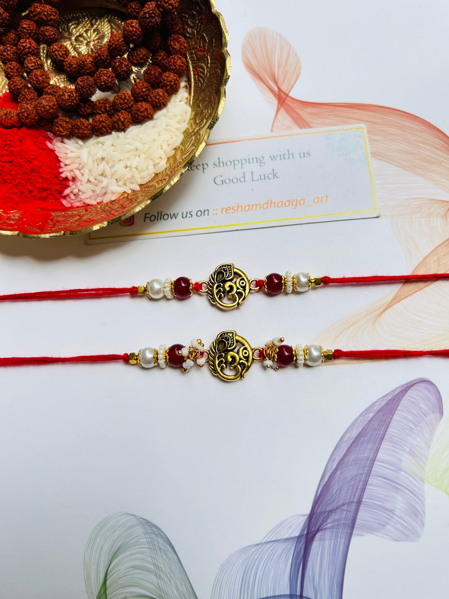Om couple Rakhi