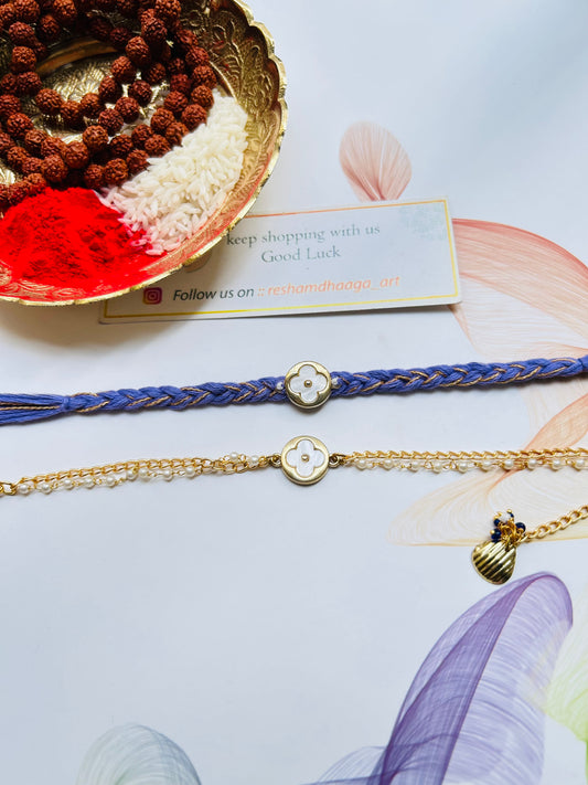 Clover Couple Rakhi