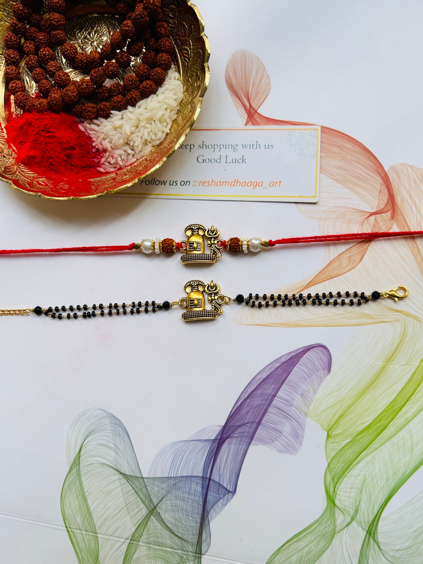 Shiva couple Rakhi