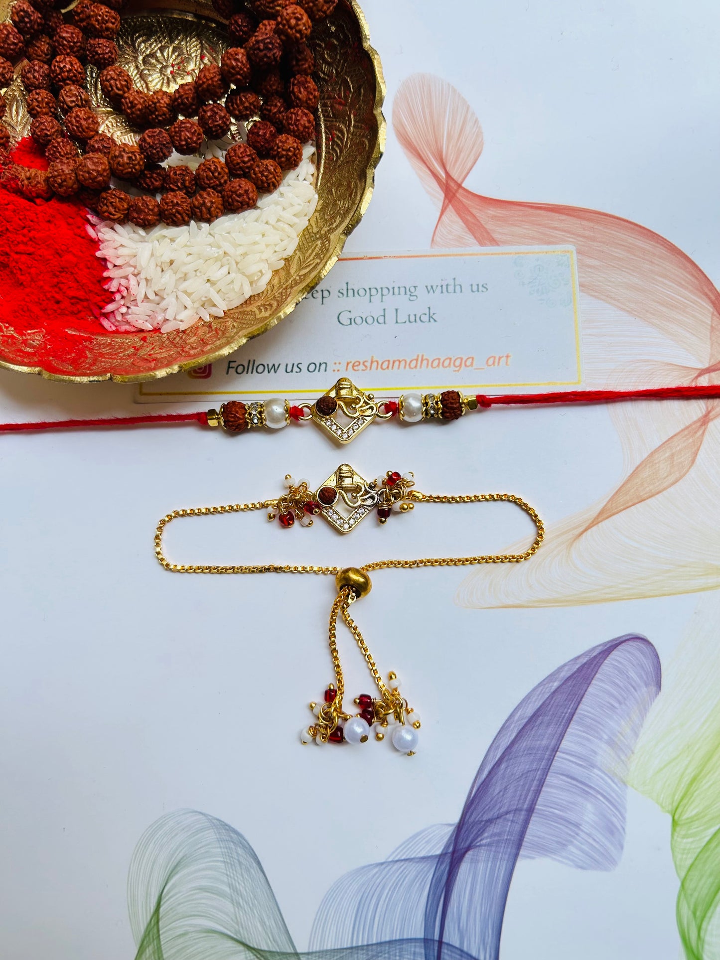 Divine couple Rakhi