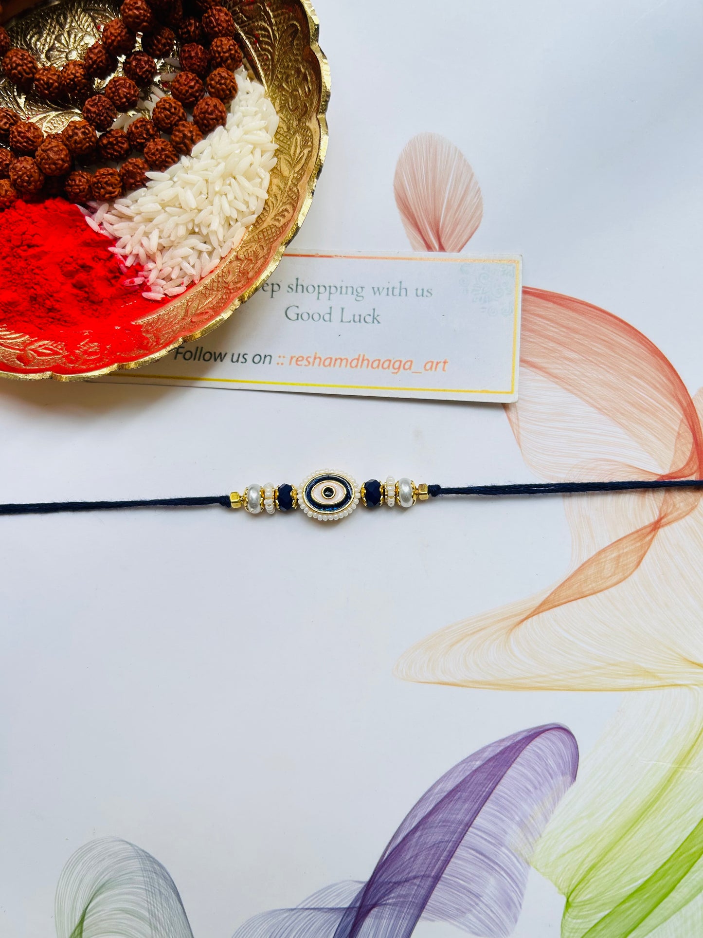 Evil-eye Kundan Bhai Rakhi