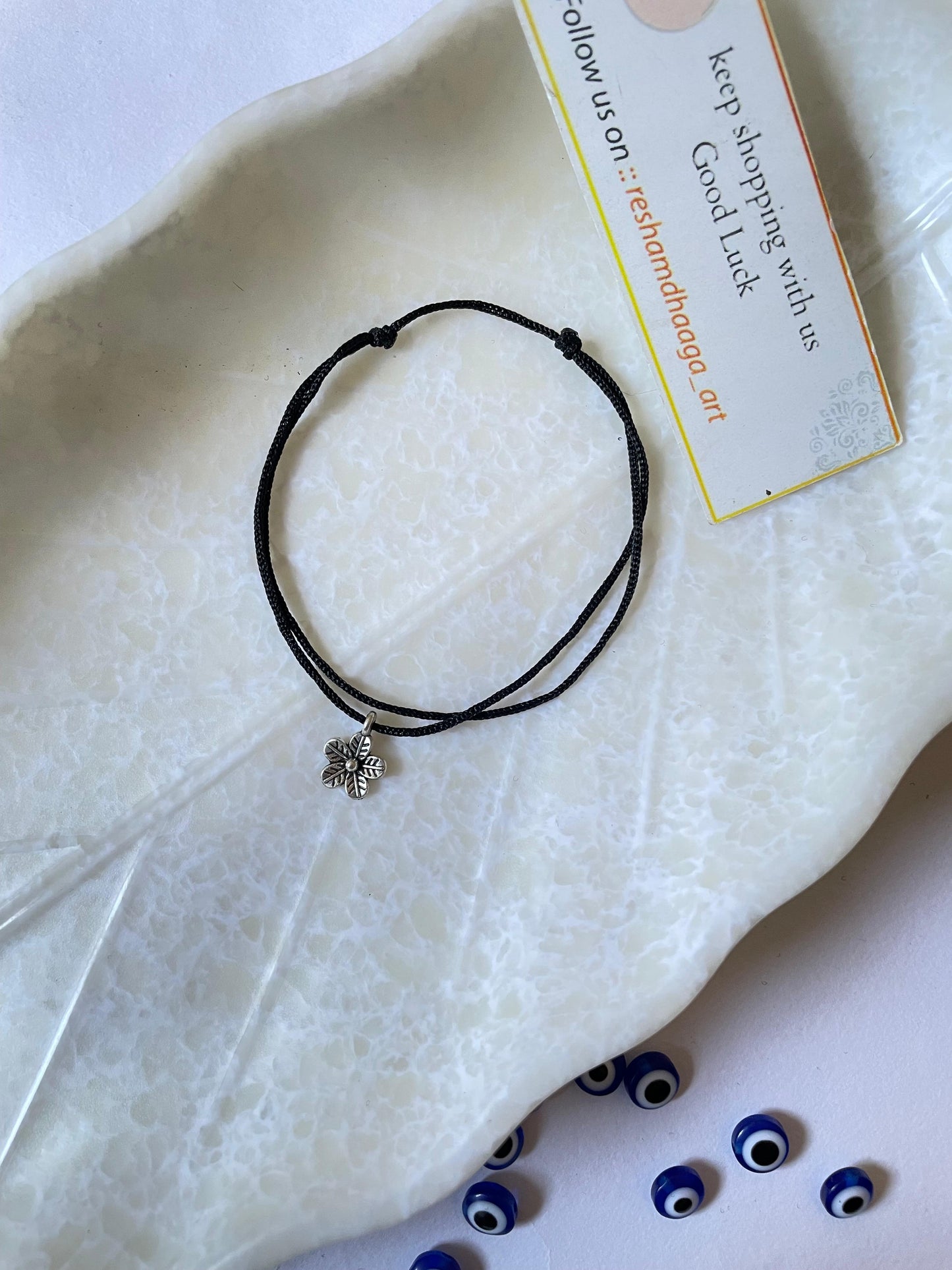 Hanging Flower Anklet