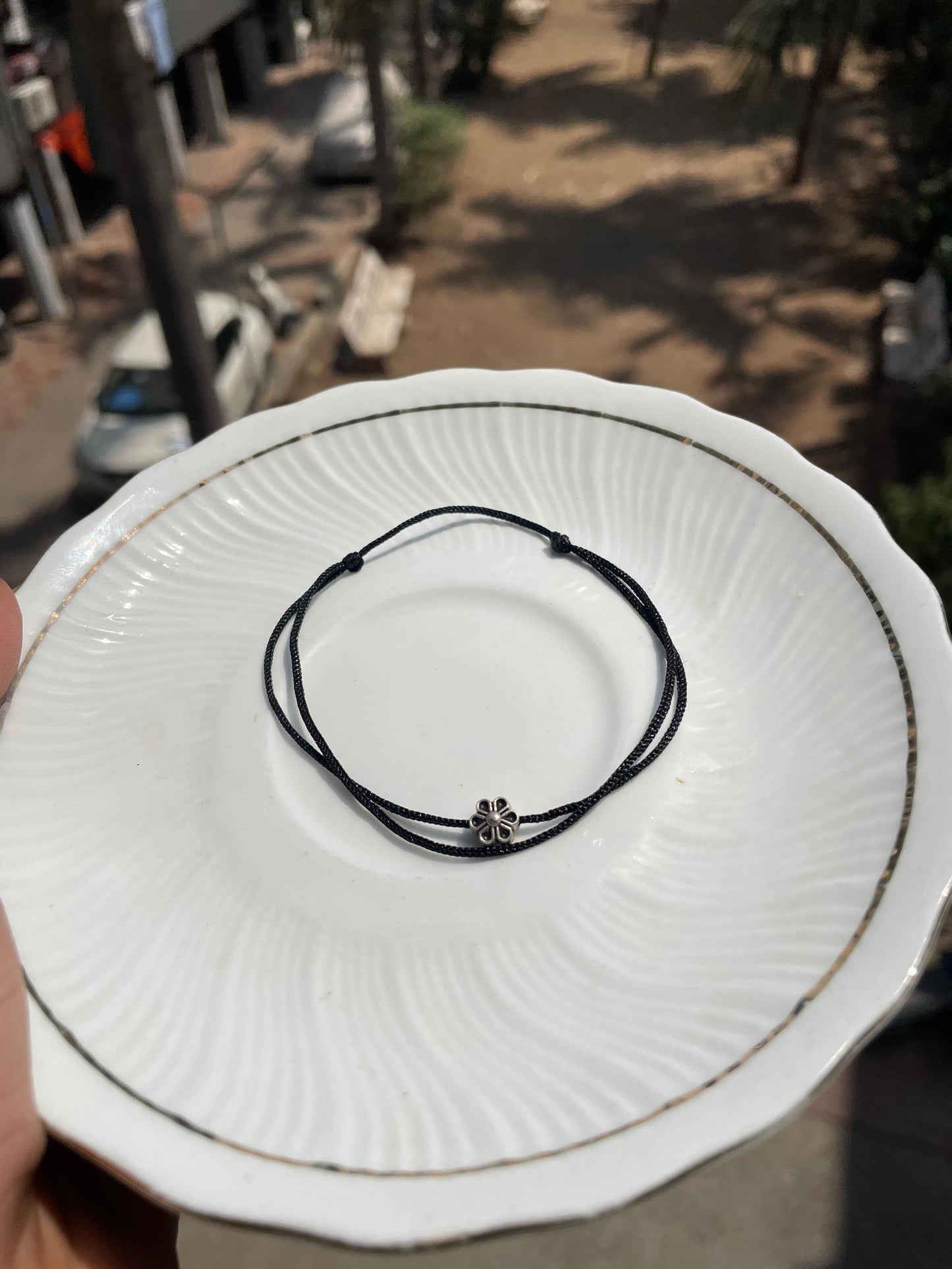 Simple Flower Anklet