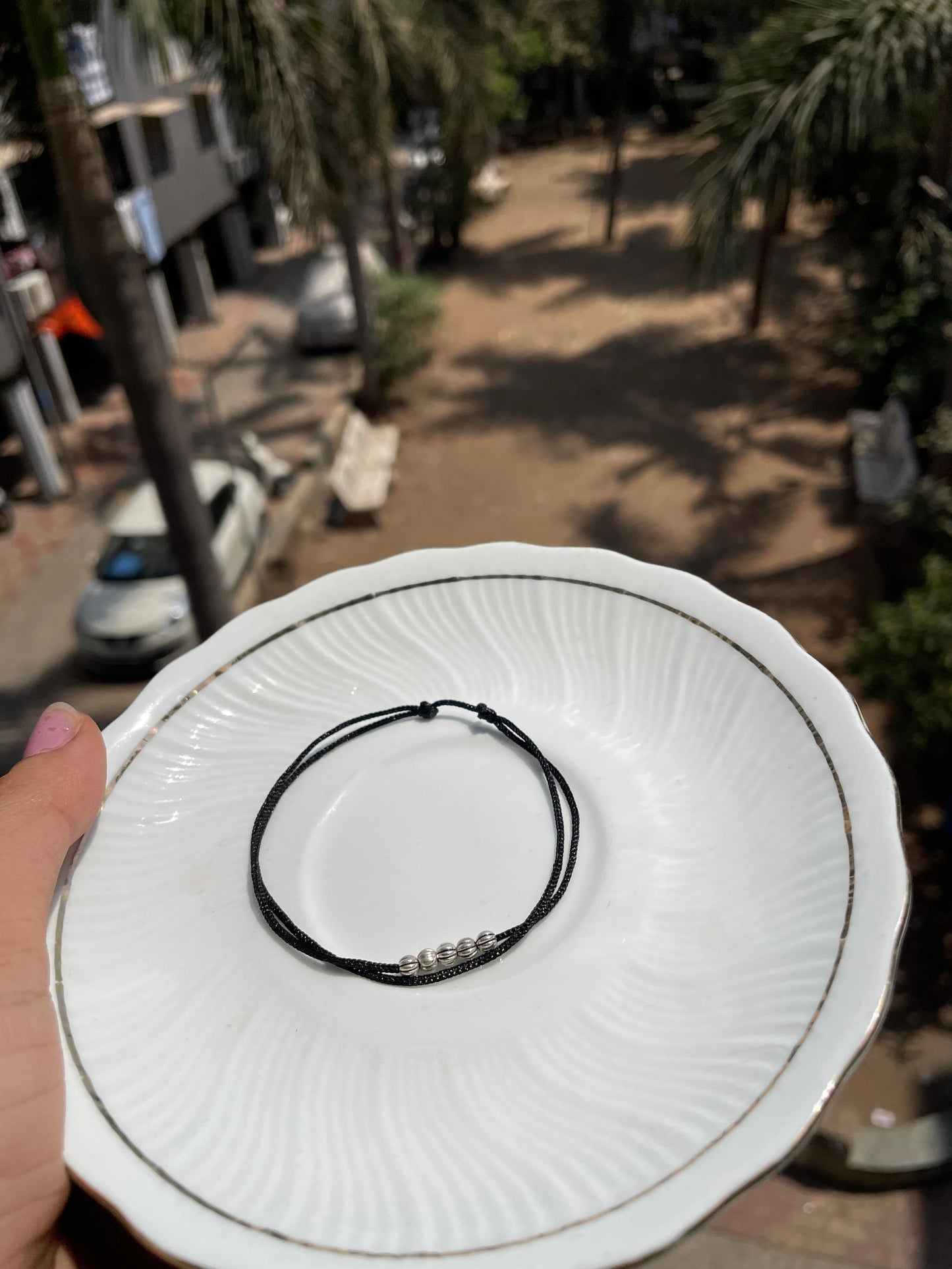 Beads Adjustable Anklet