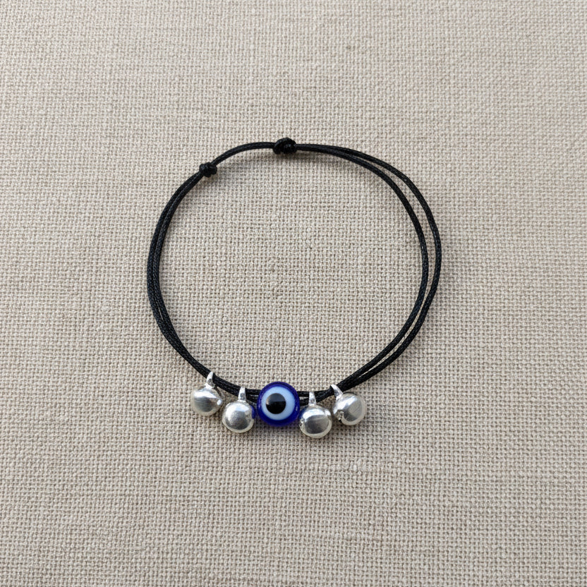 Evileye with ghungroo Anklet