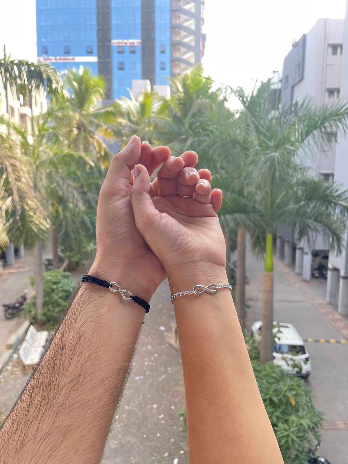 Infinity Couple Bracelet Combo