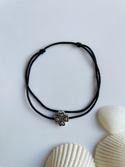 Clover Adjustable Anklet