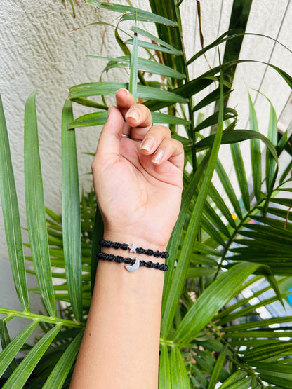 Star - moon unisex combo bracelet