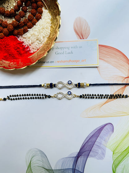 Infinity Evil-eye Couple Rakhi