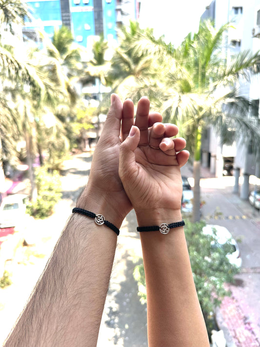 Om Couple Bracelet Combo