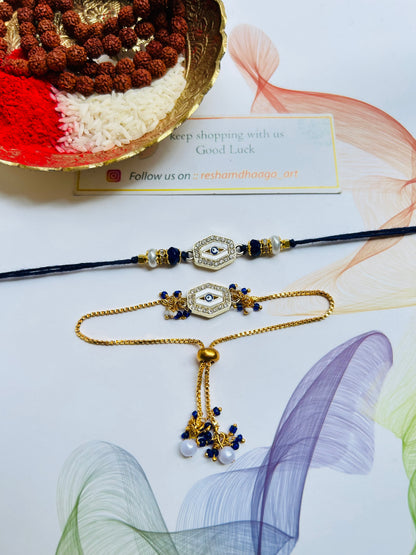 Evil-eye🧿 Rakhi Combo