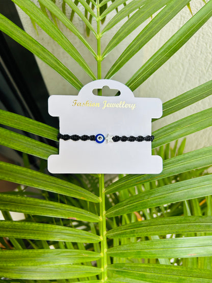 Star with evileye bracelet