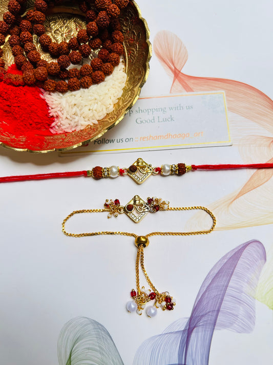 Divine couple Rakhi