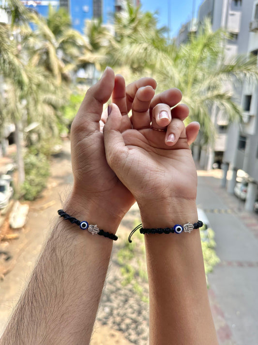 Evileye - Hamsa Couple Bracelet