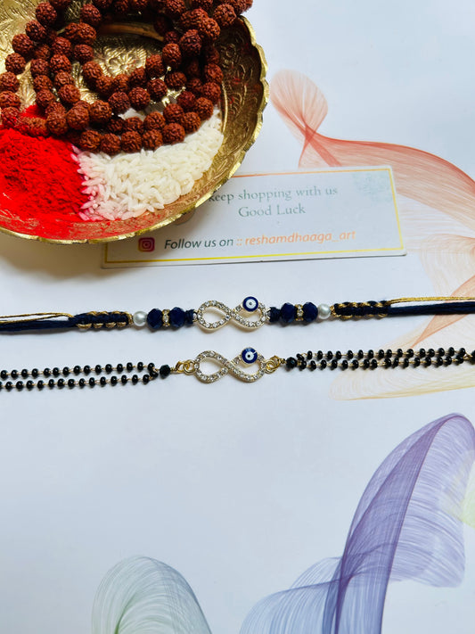 Infinity Evil-eye Couple Rakhi