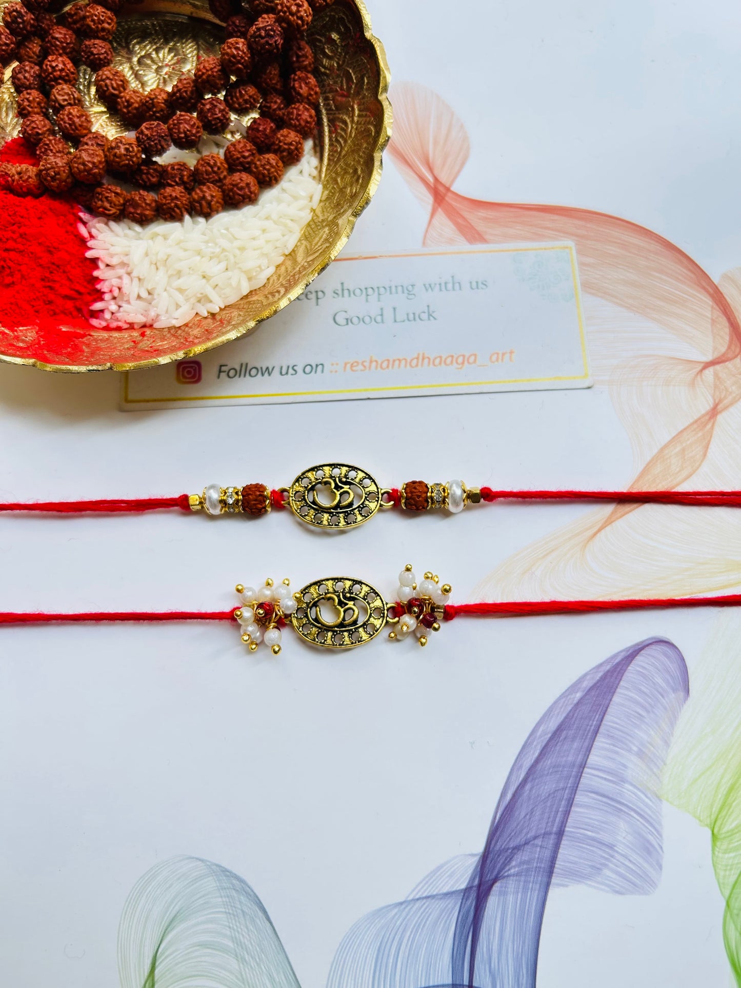 Om Couple Rakhi