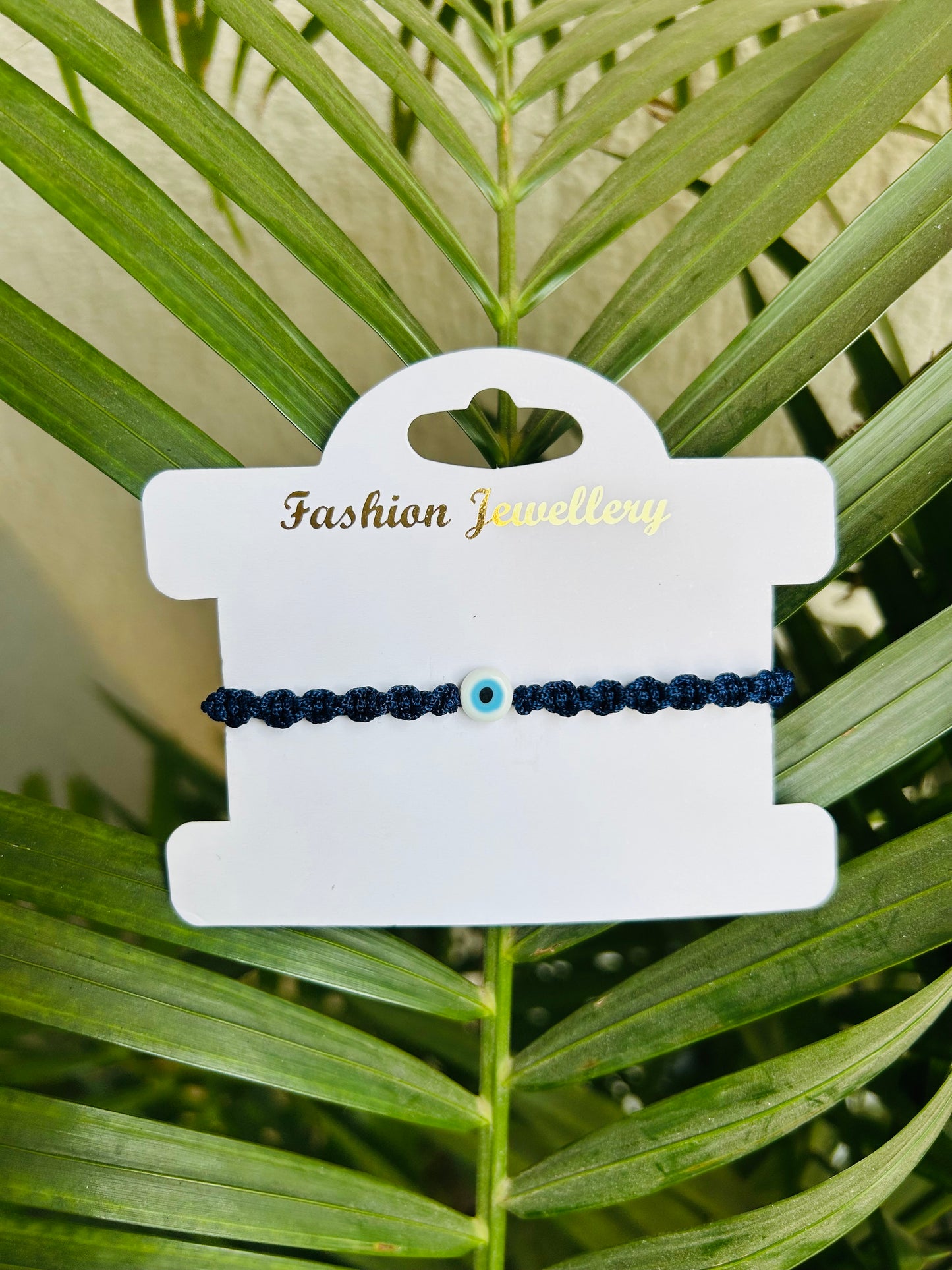 Glass evileye unisex bracelet