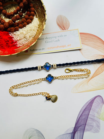 Clover Couple Rakhi