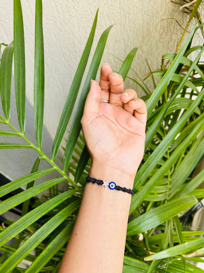 Star with evileye bracelet