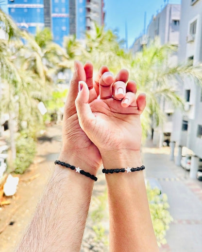 Star couple bracelet