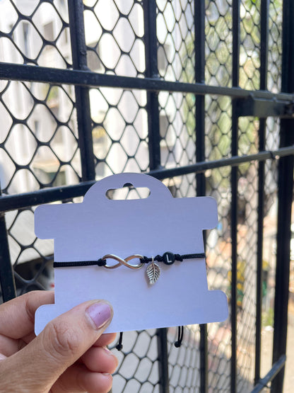 Infinity with letter trending bracelet