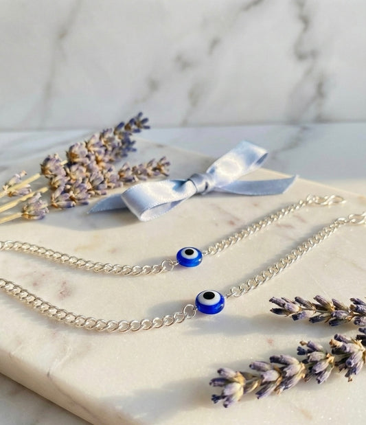 Evil eye Couple Bracelet Combo