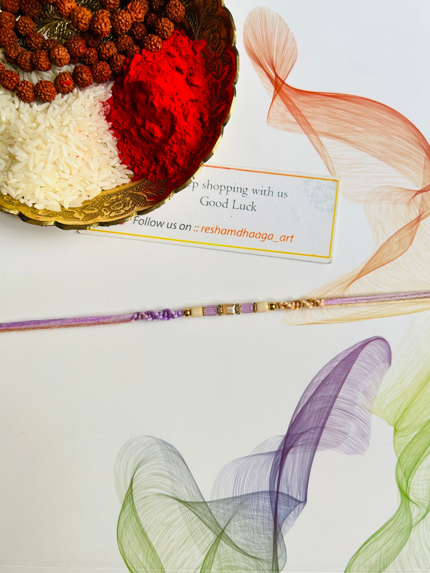 Crystal unisex rakhi