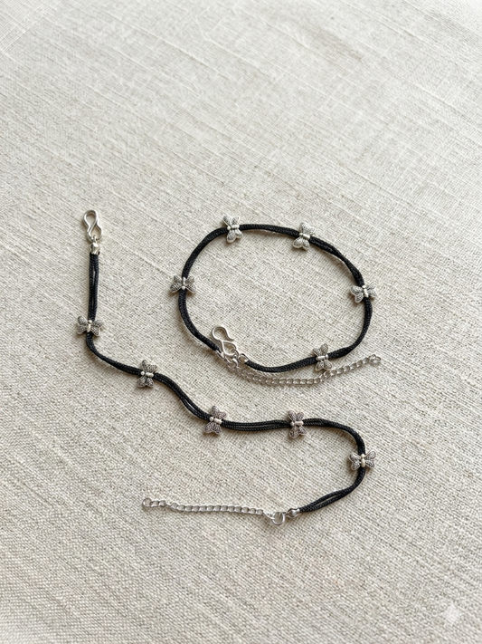 Butterfly anklet