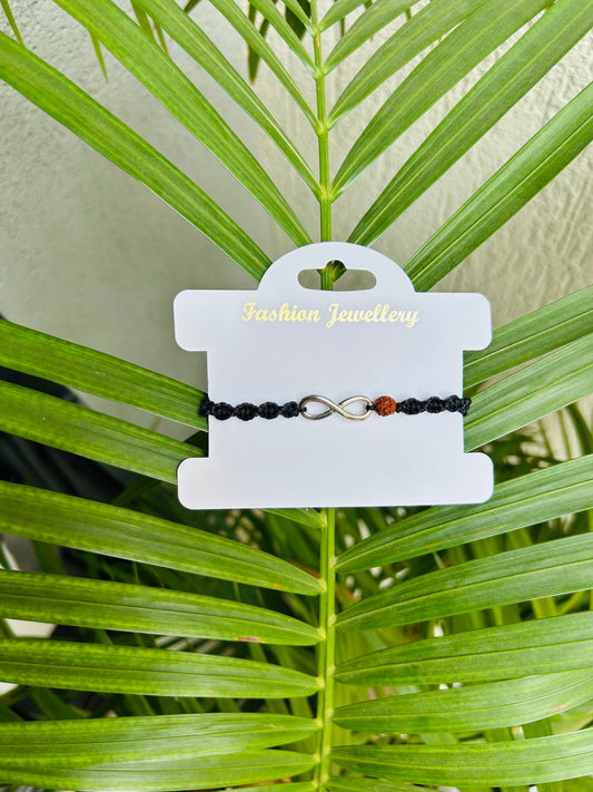 Infinity- Rudraksh bracelet