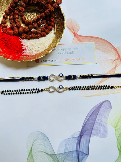 Infinity Evil-eye Couple Rakhi