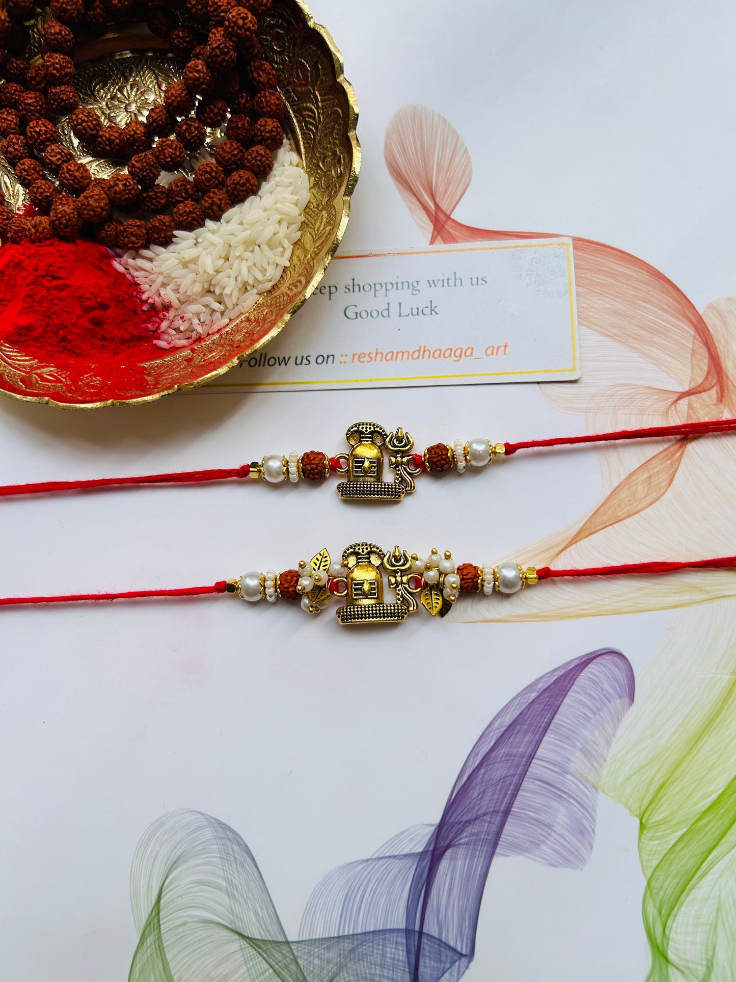 Shiva couple Rakhi