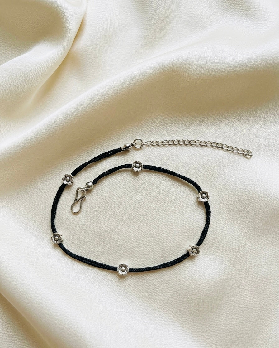 Multiple Flower anklet