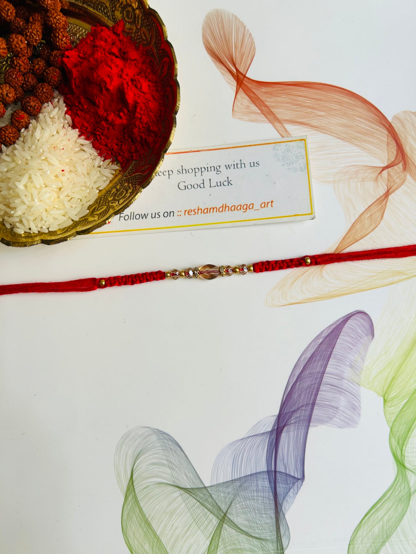 Crystal Rakhi