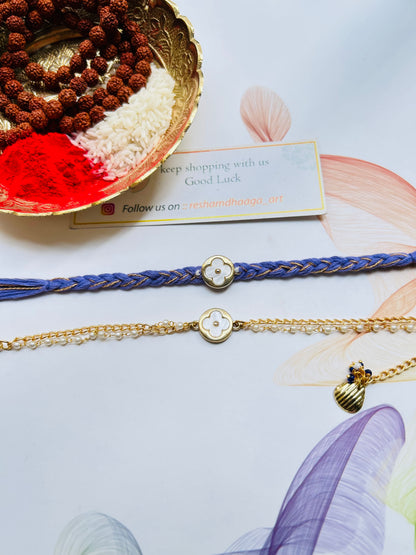Clover Couple Rakhi