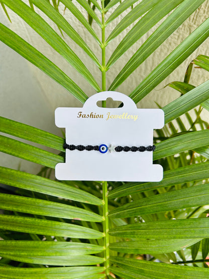 Star with evileye bracelet