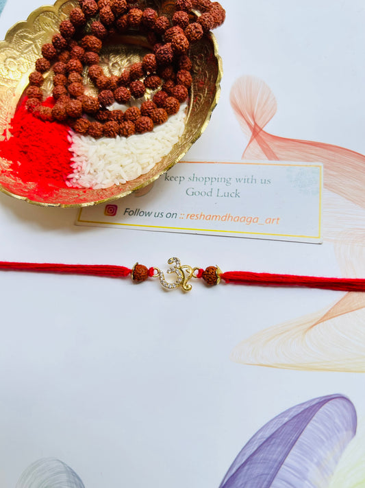 Diamond Om Bhai Rakhi