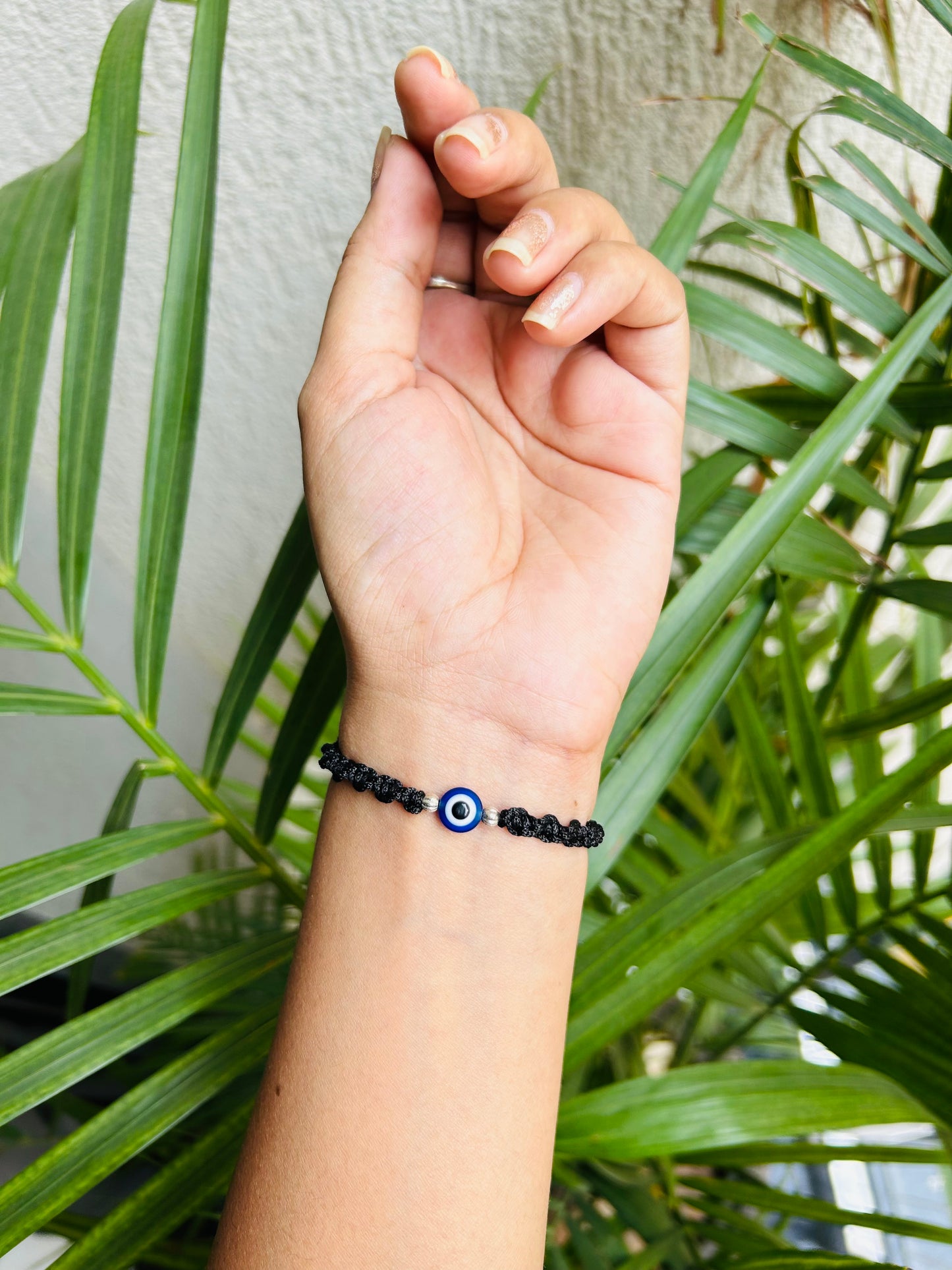 Evil-eye with beads Unisex Bracelet