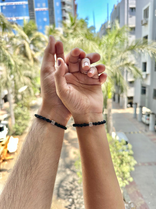 Swastik Couple Bracelet