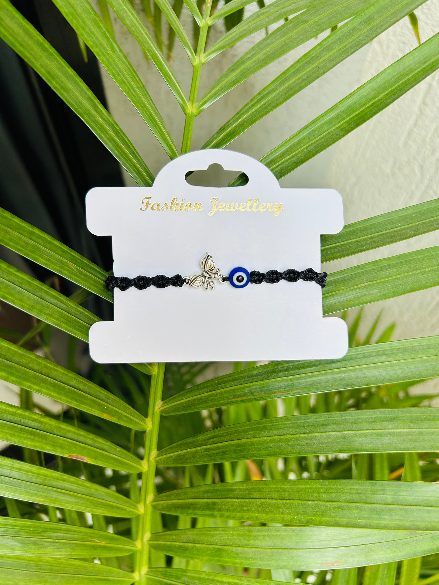 Evileye with butterfly bracelet