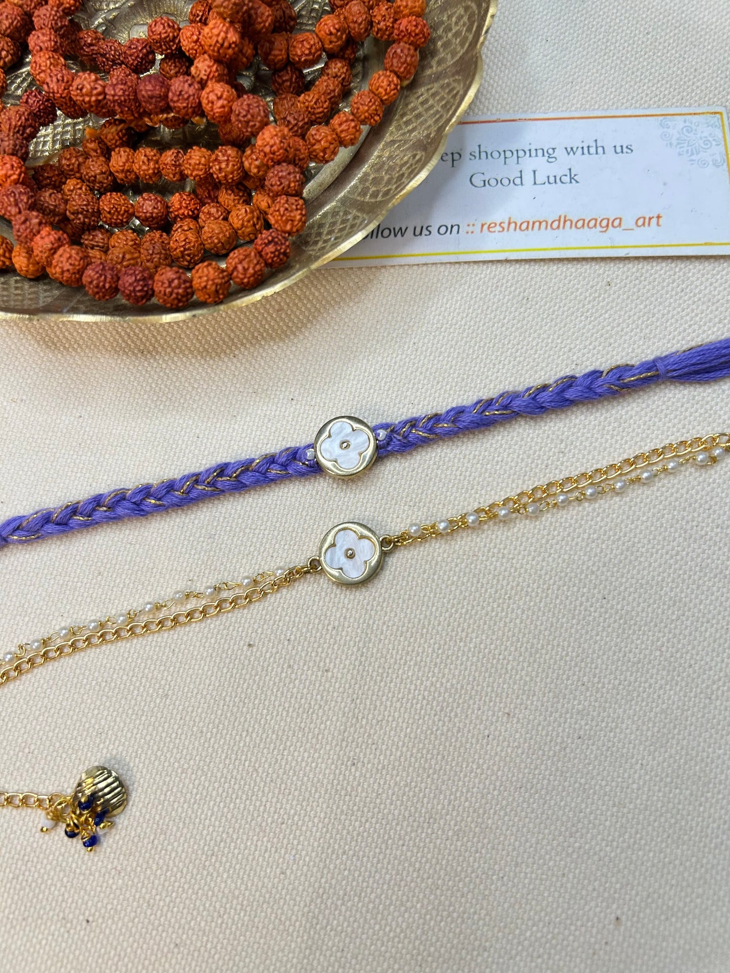 Clover Couple Rakhi