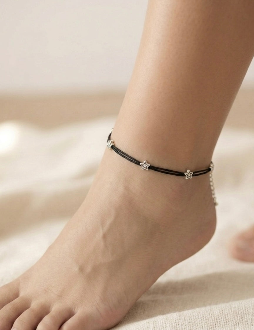 Multiple Star anklet