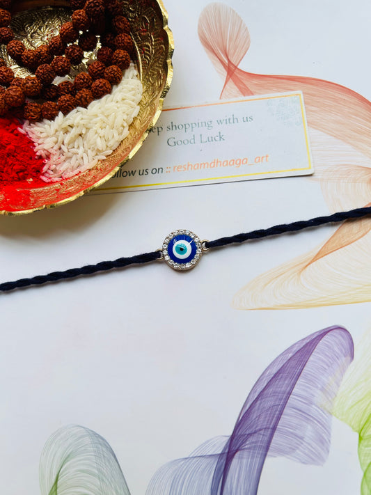 Evileye diamond Rakhi