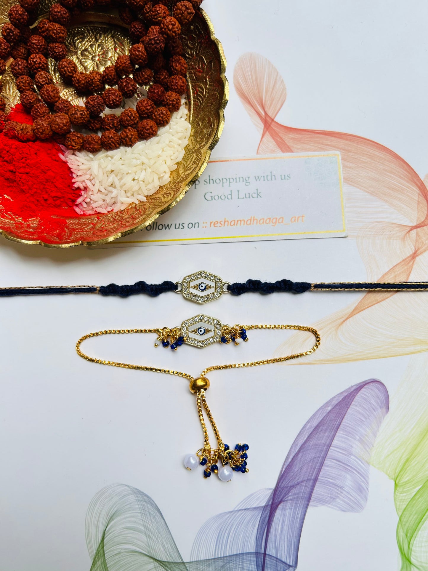 Evil-eye Couple Rakhi