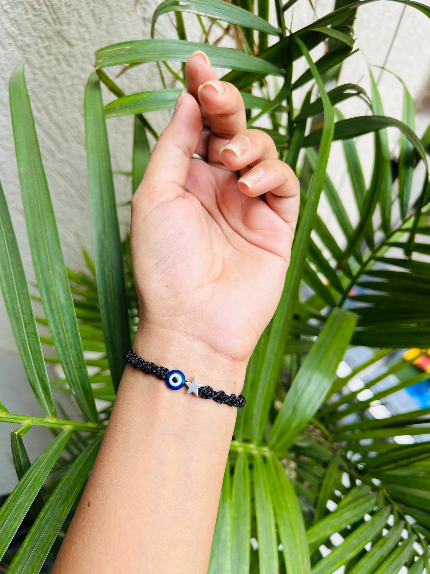 Star with evileye bracelet