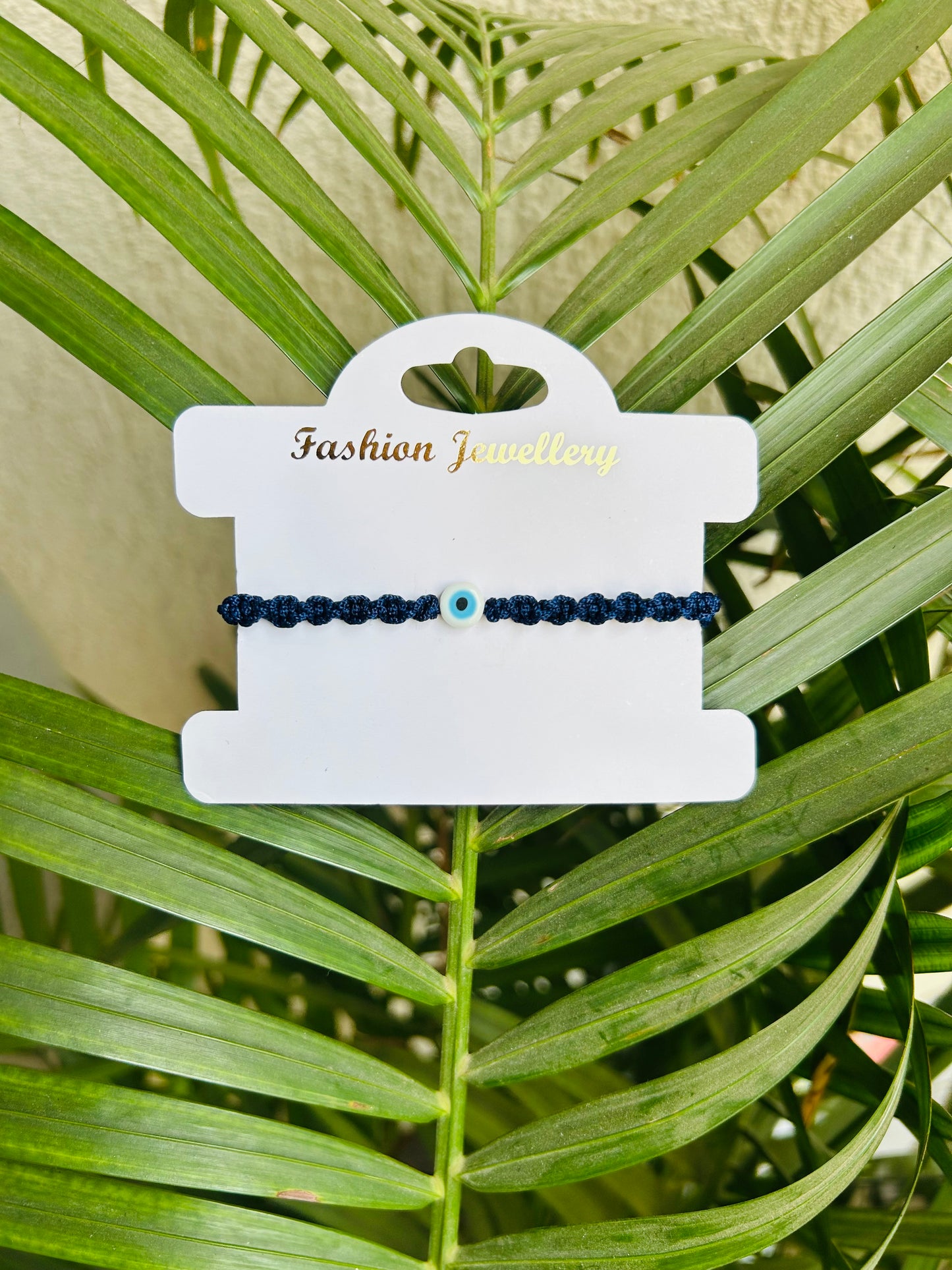 Glass evileye unisex bracelet