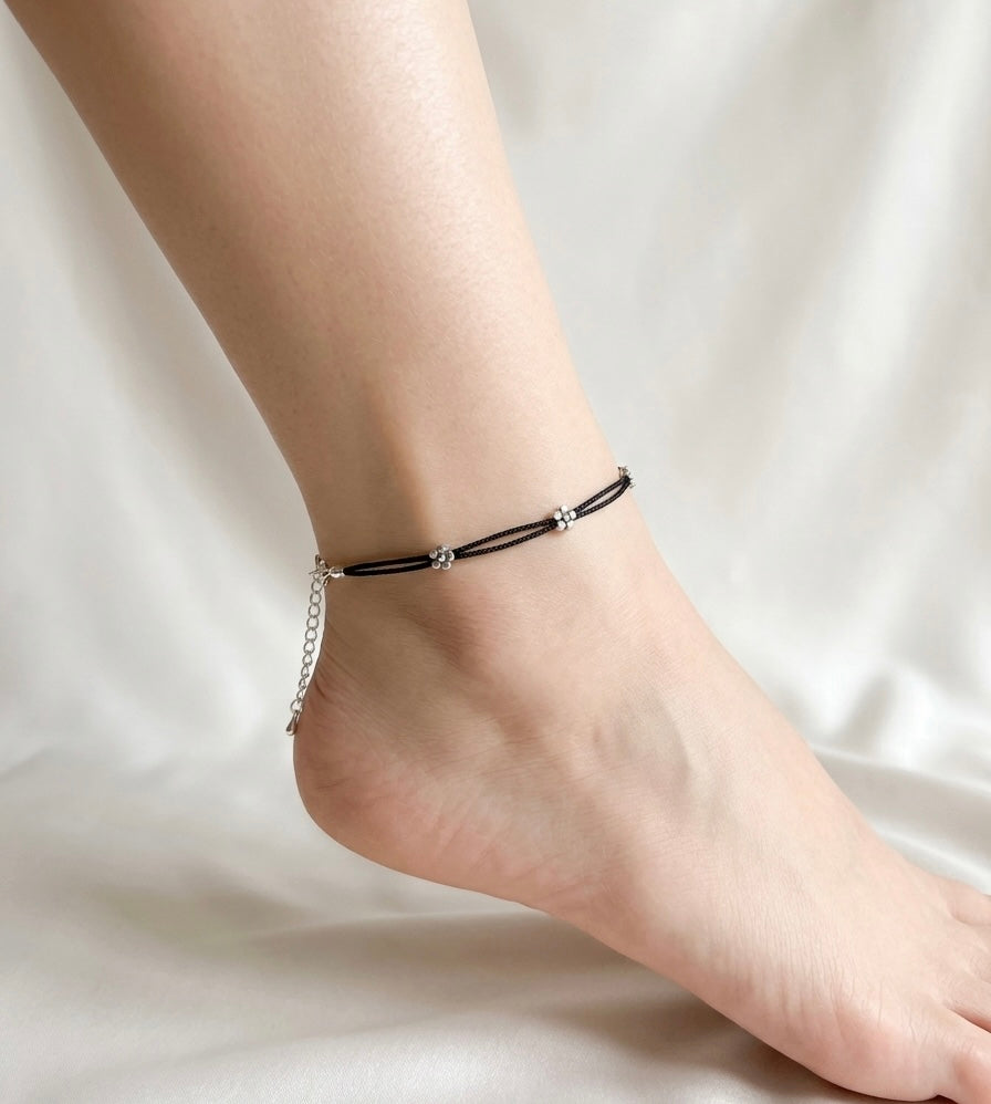 Small Flower anklet