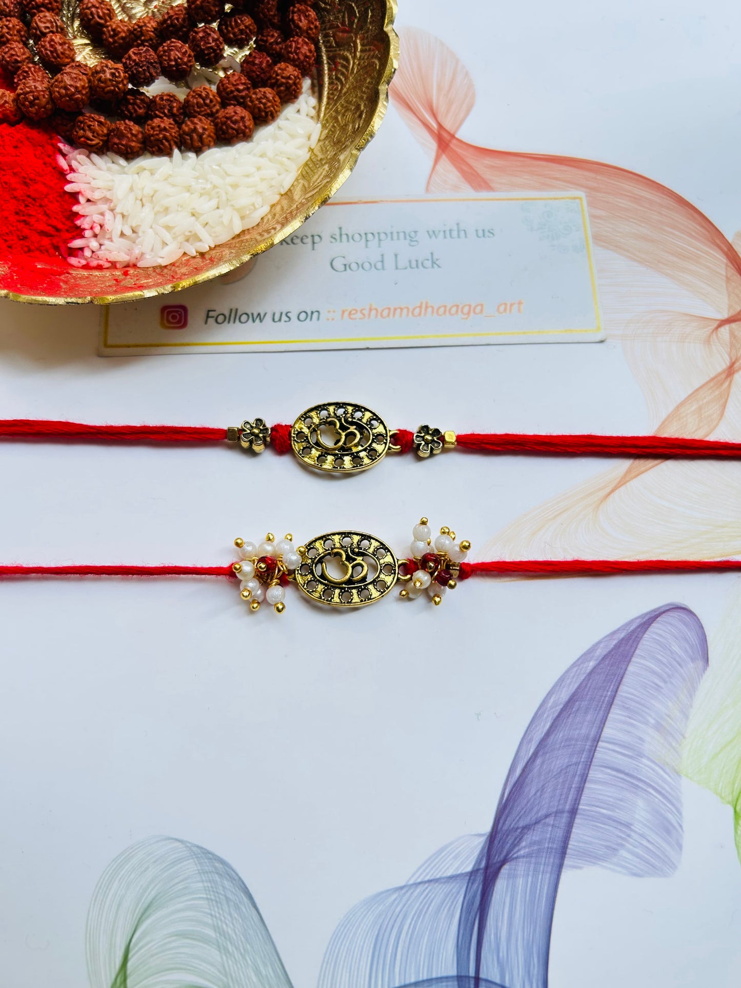 Om Couple Rakhi