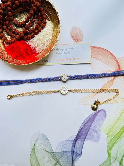 Clover Couple Rakhi
