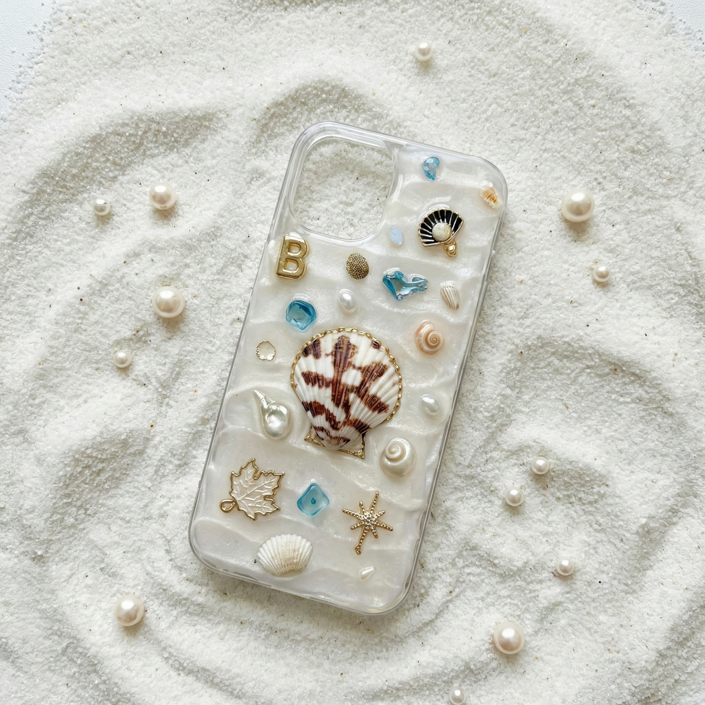 Shell petal phone case