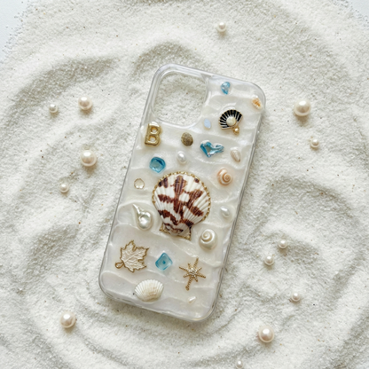 Shell petal phone case